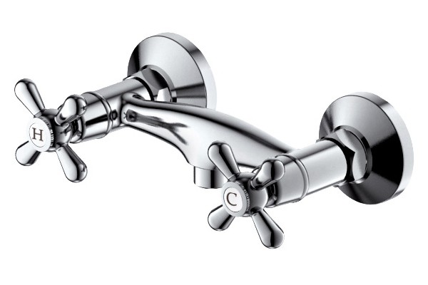 Two handles shower mixer